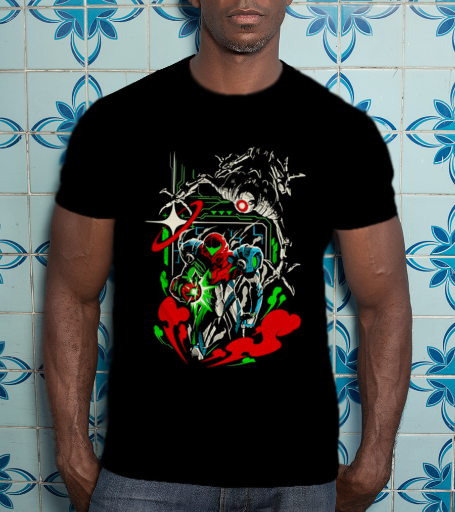 Samus Aran Metroid Your Back Adventure T-Shirt