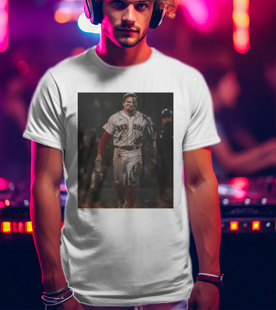 Caleb Durbin The Durbinator Red Sox Cyborg Player T-Shirt