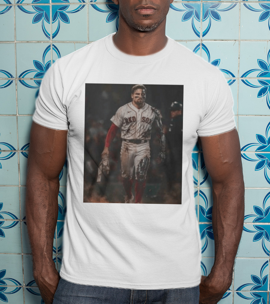 Caleb Durbin The Durbinator Red Sox Cyborg Player T-Shirt