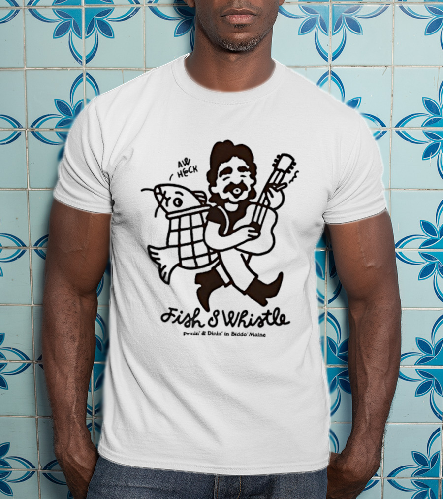 Fish And Whistle Pickin' And A Fishin' In Hickory Woods T-Shirt