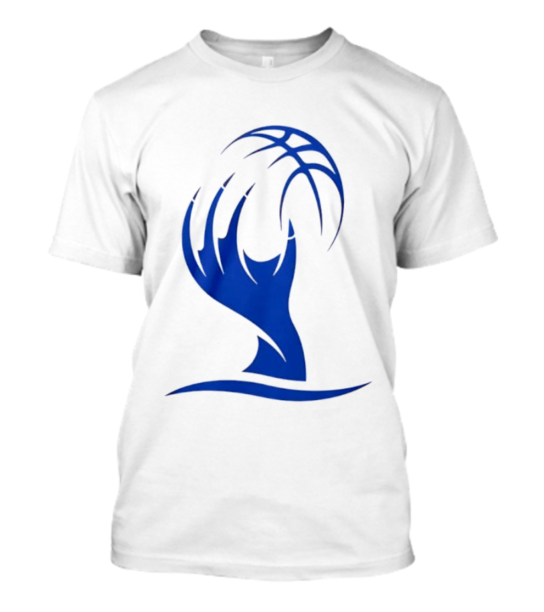 Cleveland Sirens The Claw Basketball Blue Wave T-Shirt
