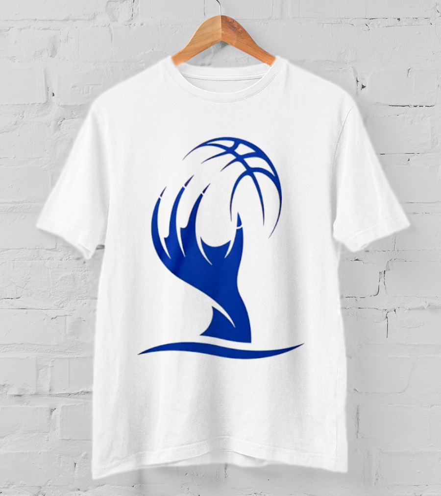 Cleveland Sirens The Claw Basketball Blue Wave T-Shirt