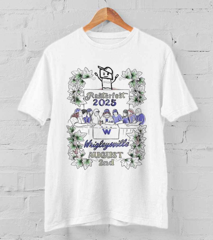 Ranterfest 2025 Wrigleyville August 2nd Gathering Celebration T-Shirt