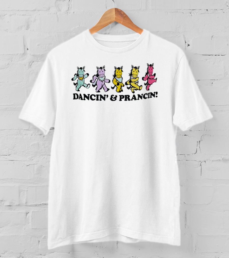 Dancin' And Prancin' 2024 Grateful Dead Wisconsin State Fair T-Shirt