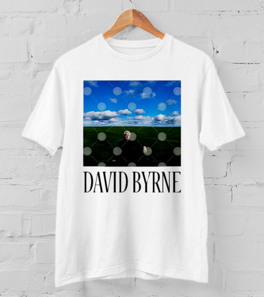 David Byrne Musician Scenic Landscape T-Shirt