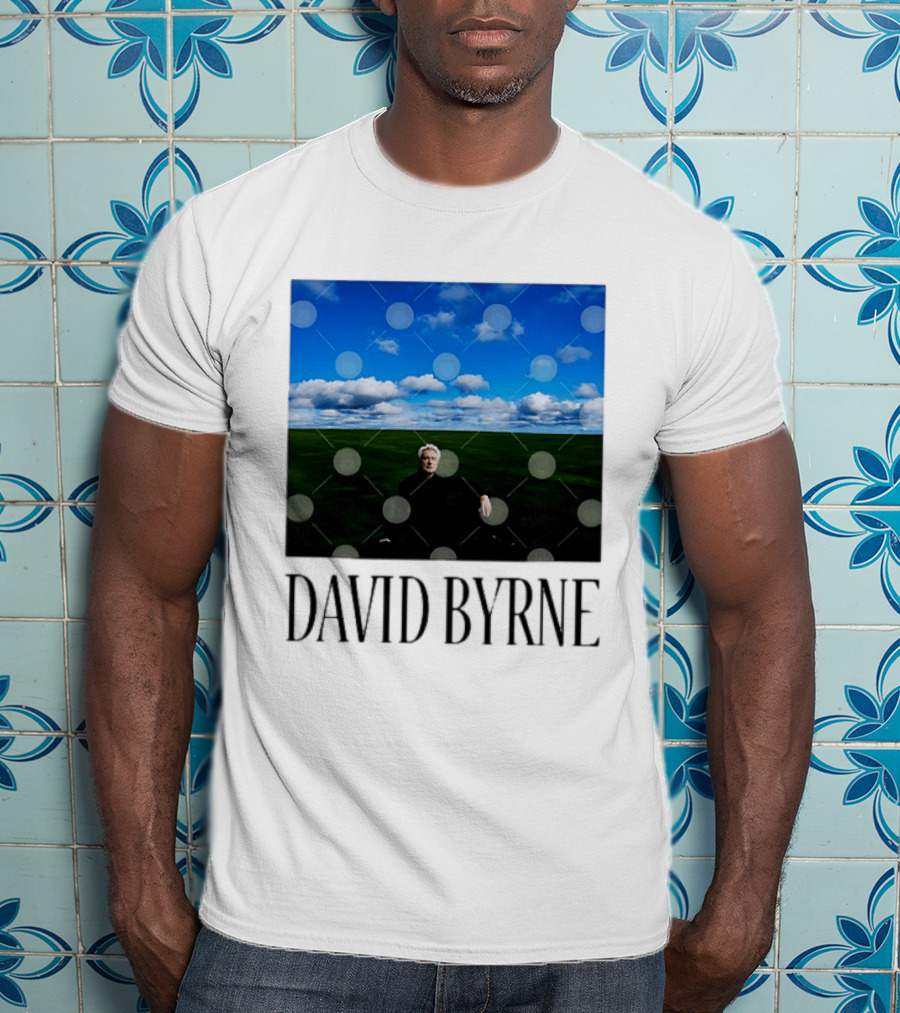 David Byrne Musician Scenic Landscape T-Shirt