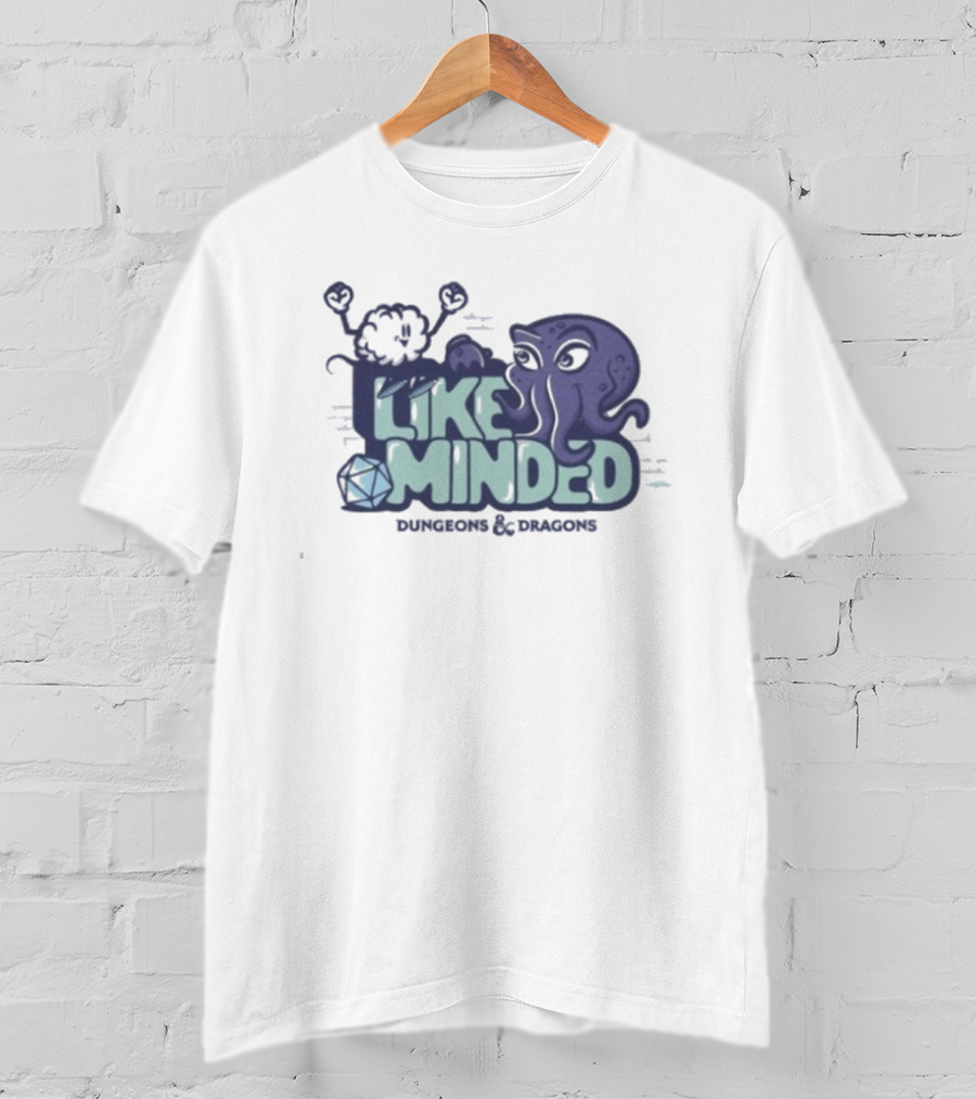 Dungeons & Dragons Like Minded Mind Flayer Octopus T-Shirt