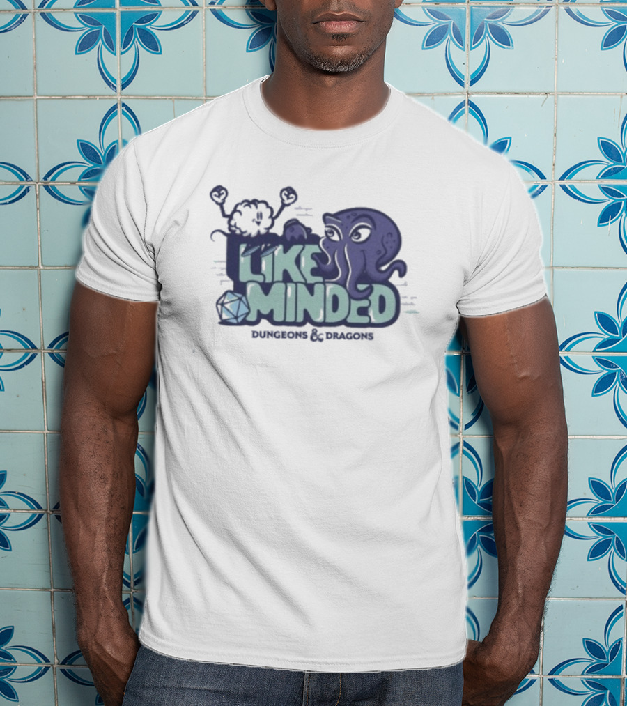Dungeons & Dragons Like Minded Mind Flayer Octopus T-Shirt