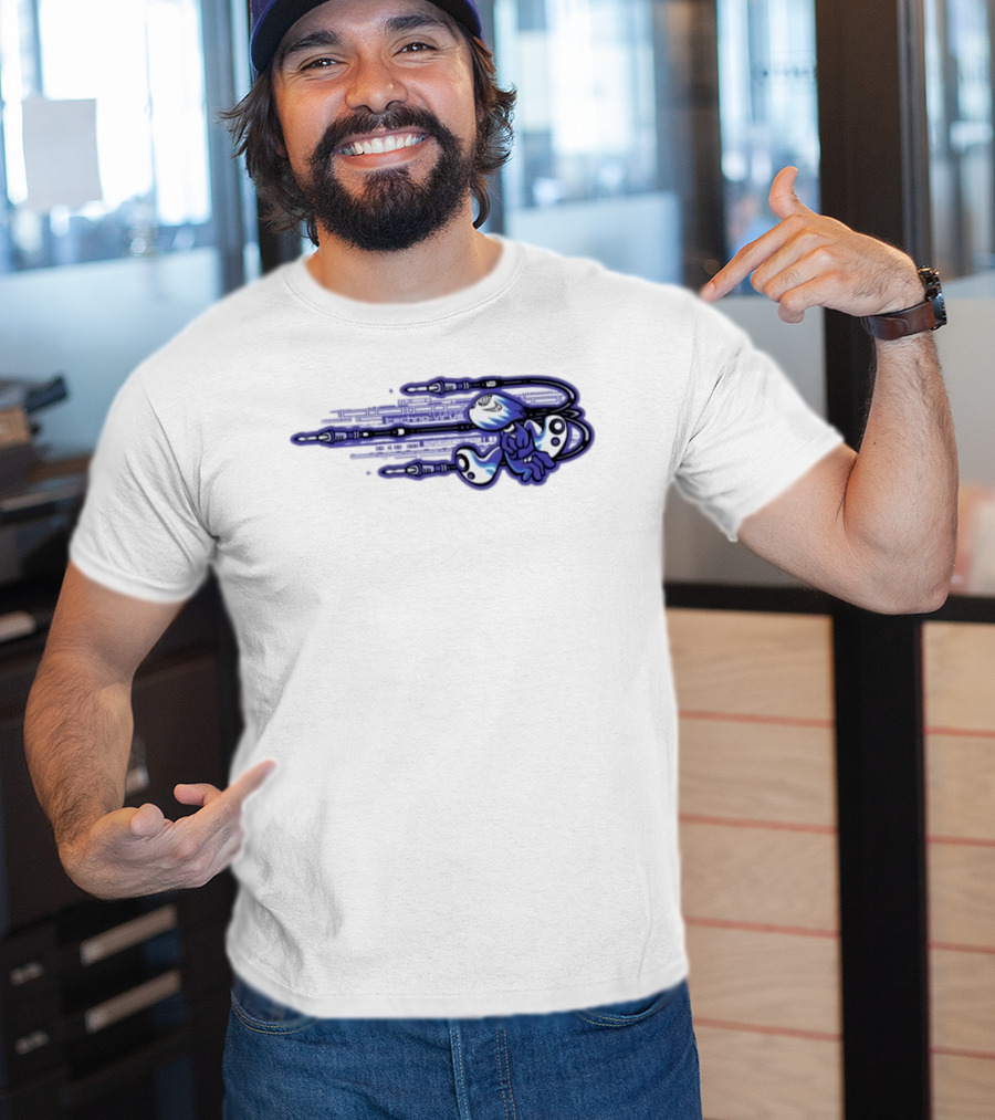 Techno Virus Digitalvirus No1 Cyber Character With Circuit T-Shirt