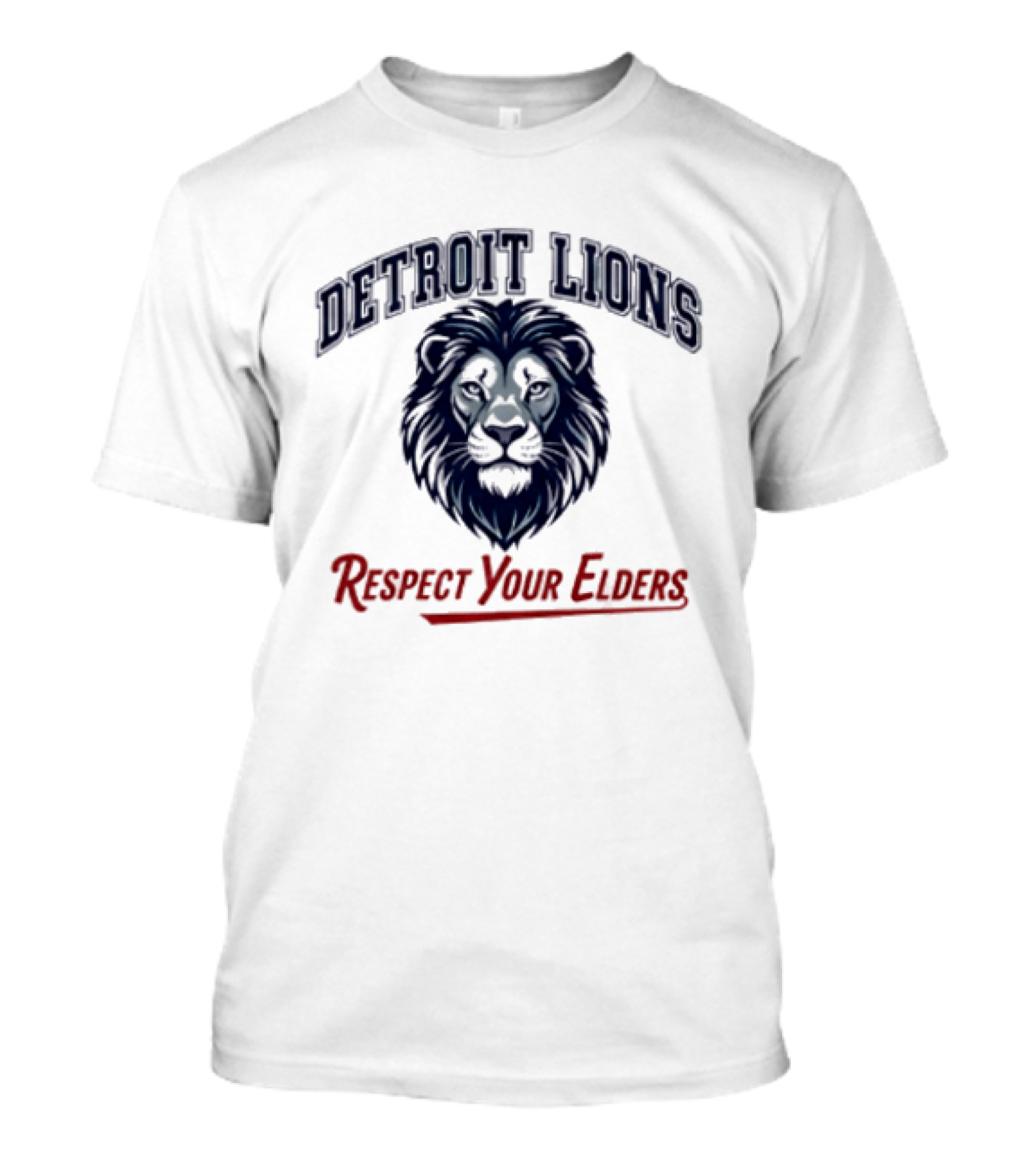 Detroit Lions Respect Your Elders T-Shirt