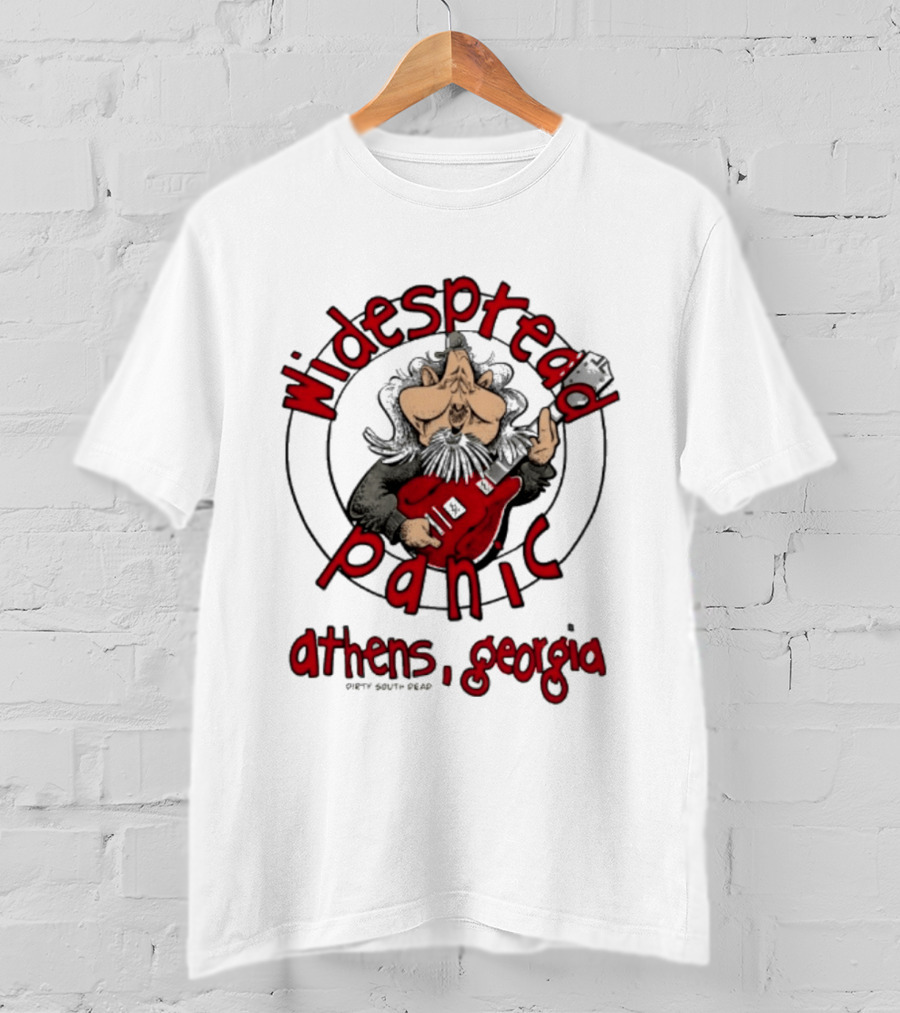 Widespread Panic Athens Georgia Spreadneck Dirty South Dead Gourmet T-Shirt