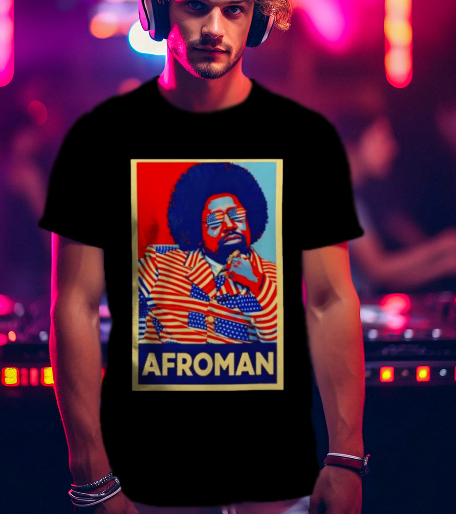 Afroman American Flag Glass Hope 2026 T-Shirt