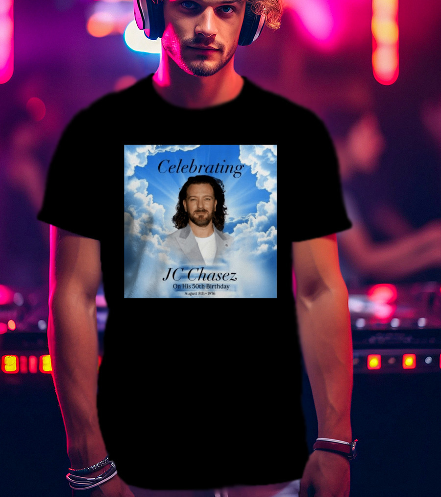 Celebrating JC Chasez On His 50th Birthday August 8th 1976 T-Shirt