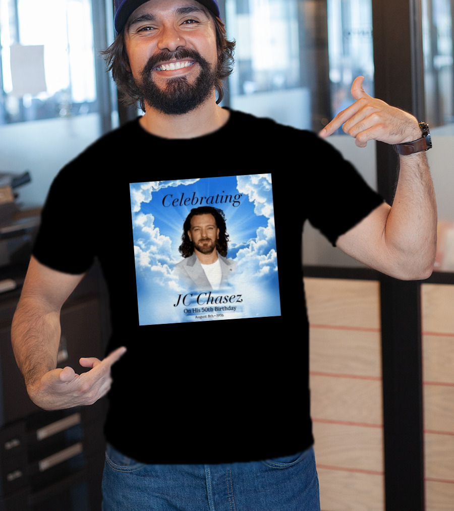 Celebrating JC Chasez On His 50th Birthday August 8th 1976 T-Shirt