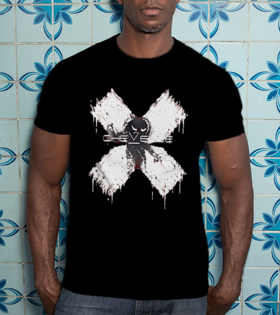 Chevelle Band Alternative Metal Hard Rock Distressed X T-Shirt