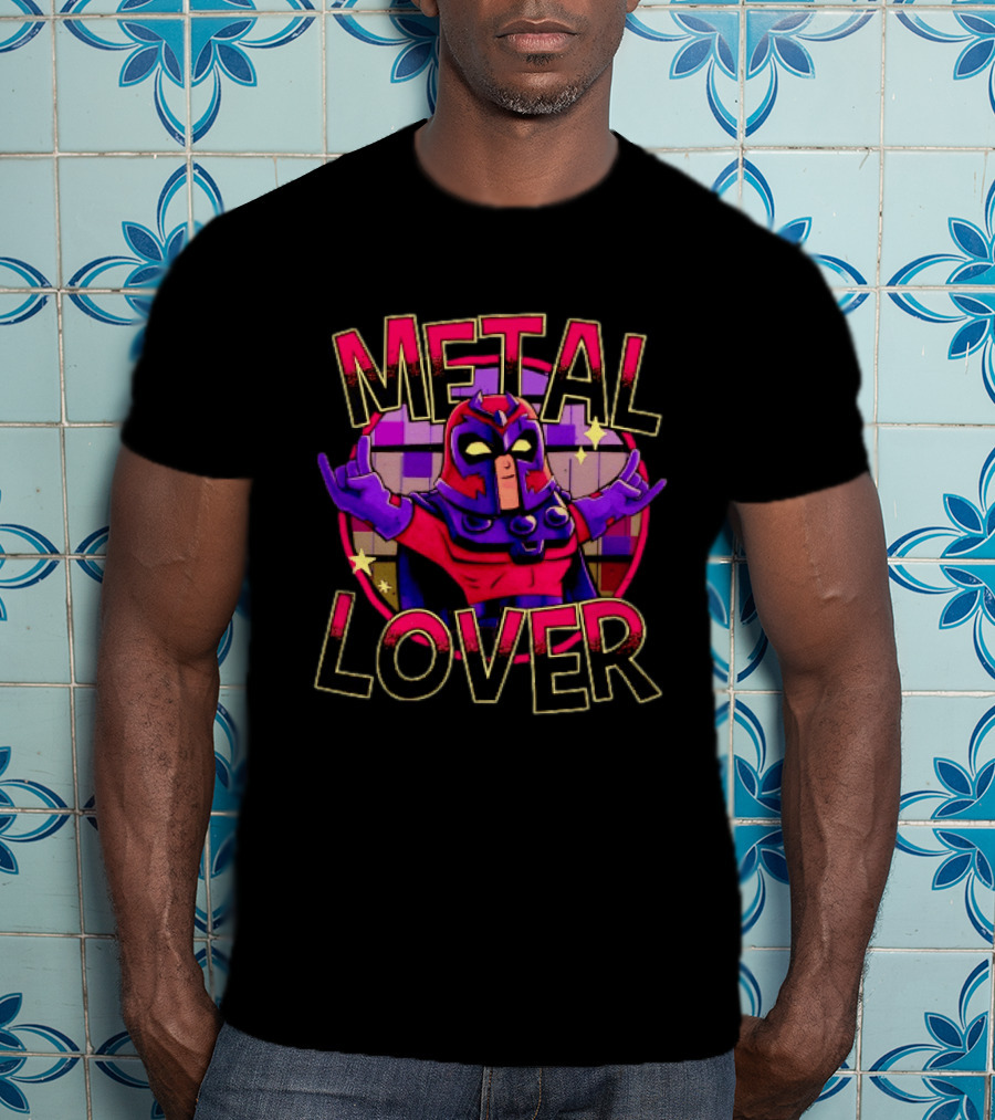Magneto Metal Lover Marvel X Men Comic Book T-Shirt
