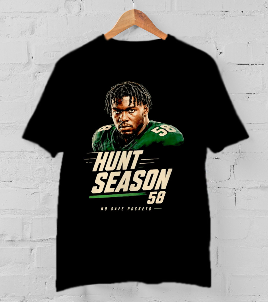 Nolan Smith Hunt Season 58 No Safe Pockets Philadelphia Eagles T-Shirt
