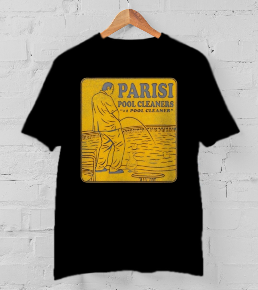 Parisi Pool Cleaners "#1 Pool Cleaner" Vintage Humorous T-Shirt