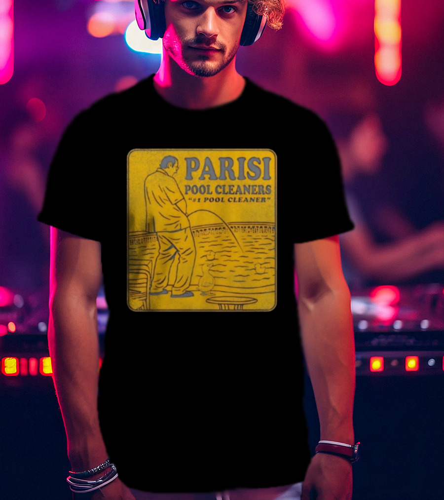 Parisi Pool Cleaners "#1 Pool Cleaner" Vintage Humorous T-Shirt