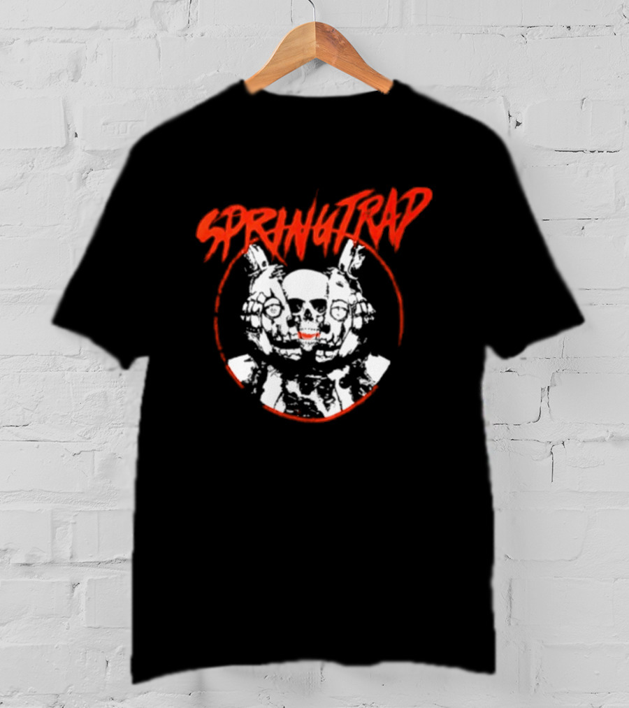 Five Nights At Freddy's Springtrap Horror Character Fan T-Shirt