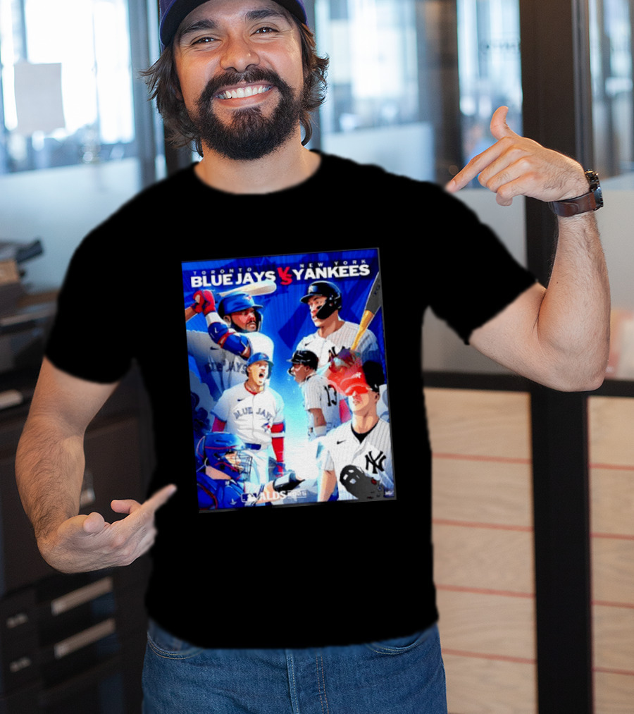 Toronto Blue Jays Vs New York Yankees ALDS 2025 MLB Showdown T-Shirt