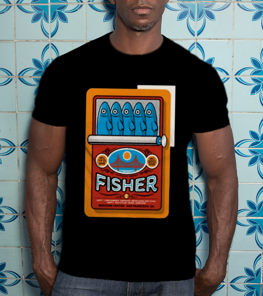 Fisher Moscone Center San Francisco December 19 20 2025 Vintage Pop T-Shirt