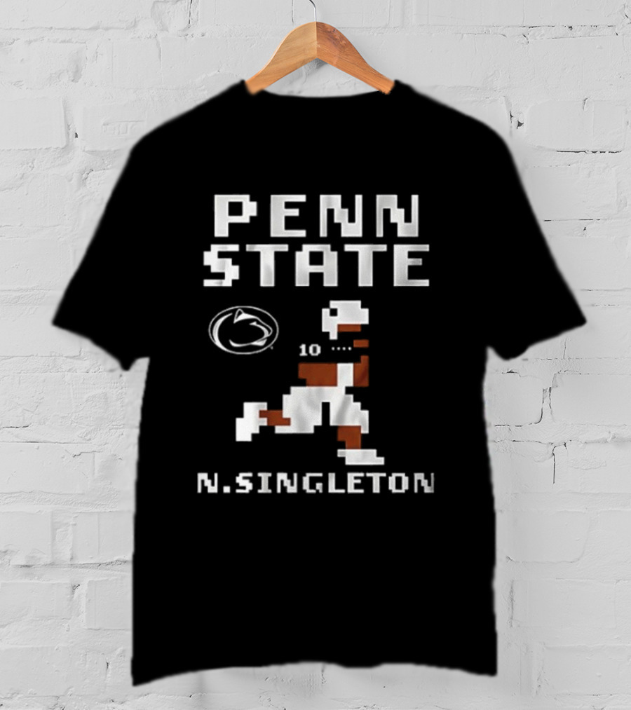 Penn State Football N. Singleton Baller Video Games T-Shirt