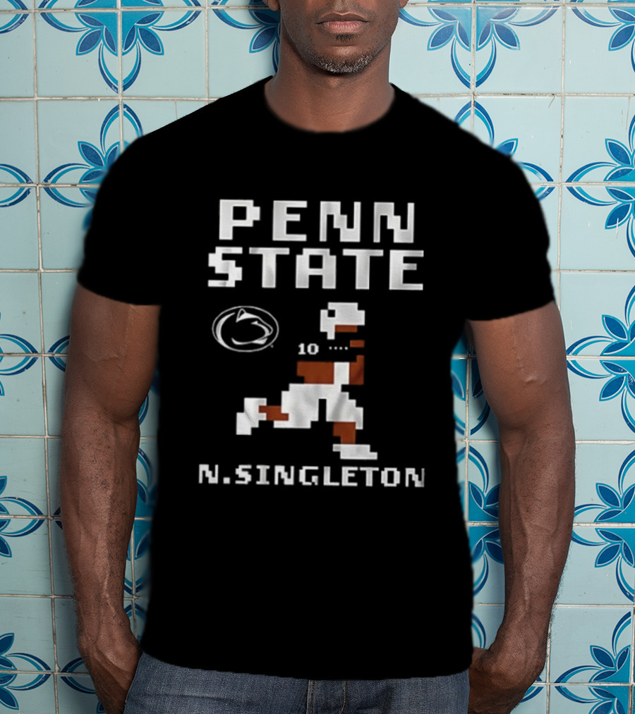 Penn State Football N. Singleton Baller Video Games T-Shirt