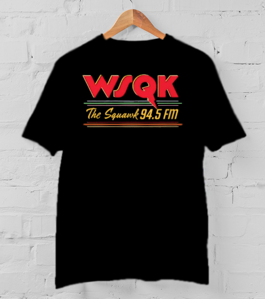 WSQK The Squawk 94.5 FM Stranger Things 84 T-Shirt