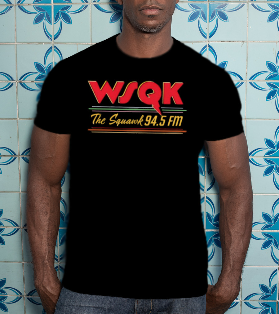 WSQK The Squawk 94.5 FM Stranger Things 84 T-Shirt