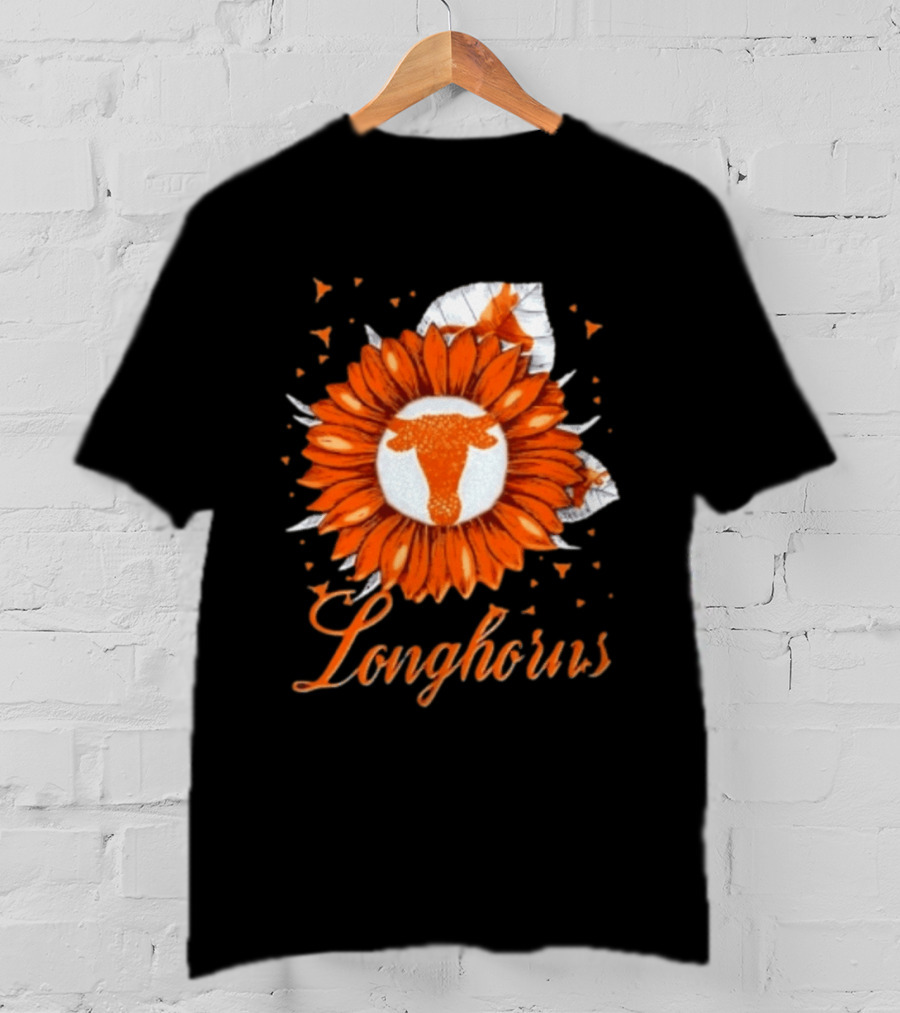 Sunflower Texas Longhorns Football Longhorns T-Shirt