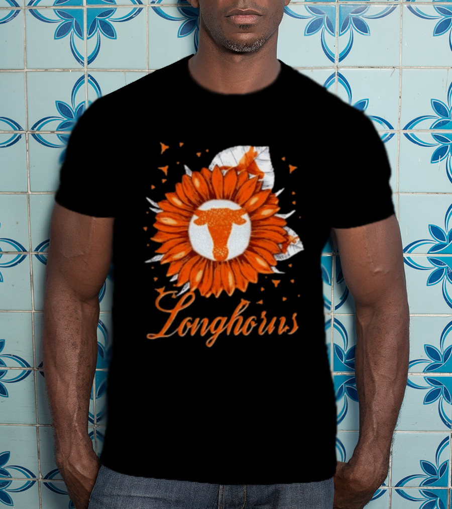 Sunflower Texas Longhorns Football Longhorns T-Shirt