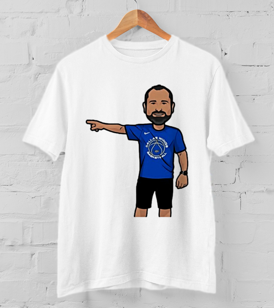 Dallas Wings Basketball Coach Jose Fernandez Classic Nike T-Shirt