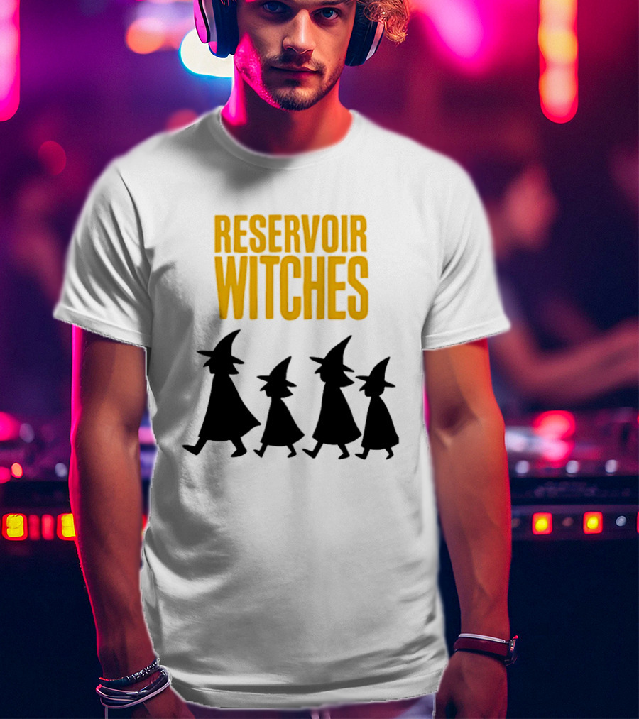 Reservoir Witches Walking In Silhouette With Classic Halloween T-Shirt