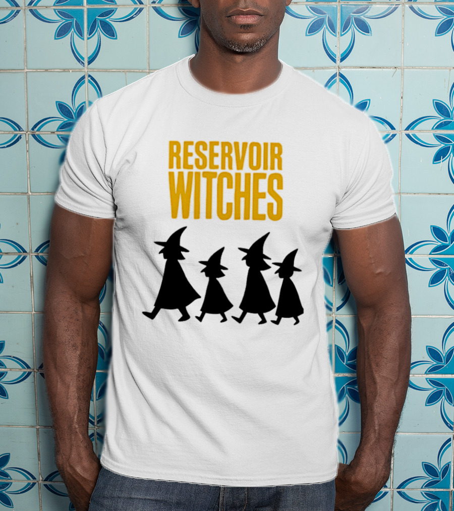 Reservoir Witches Walking In Silhouette With Classic Halloween T-Shirt