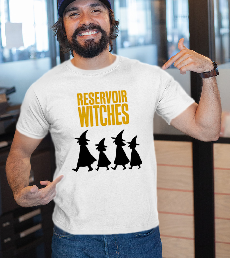 Reservoir Witches Walking In Silhouette With Classic Halloween T-Shirt
