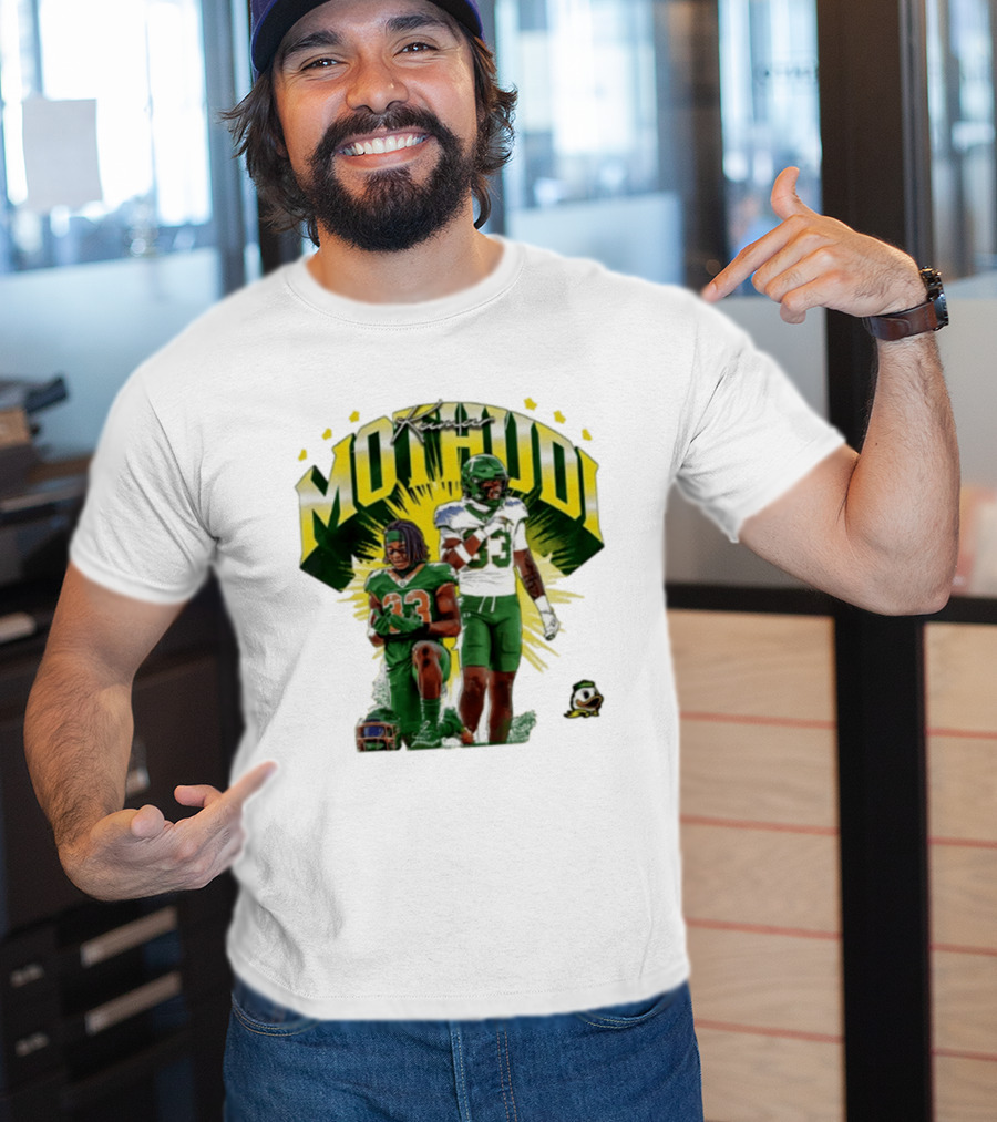 Kamar Mothudi Oregon Ducks Linebacker 33 Football Player T-Shirt