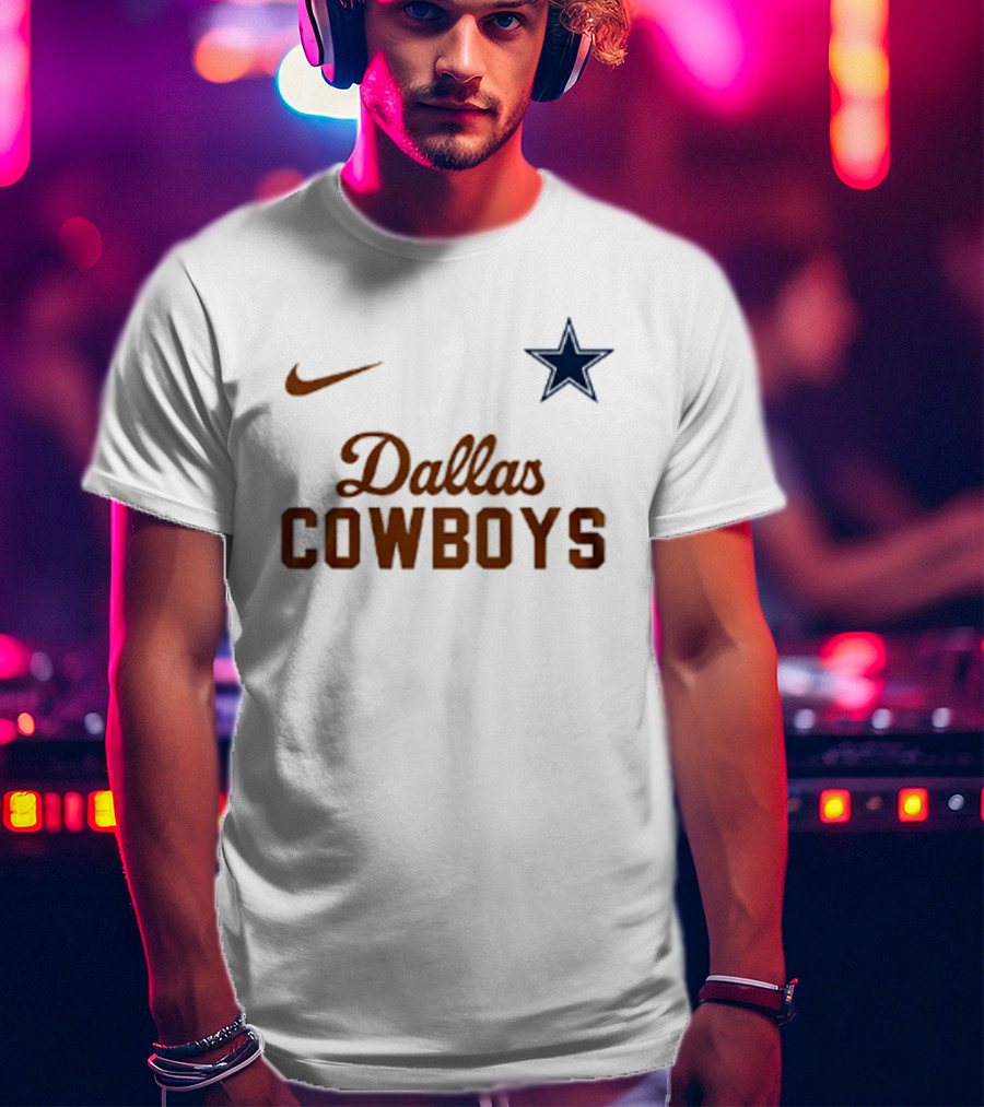 Dallas Cowboys Nike Star Collaboration Football Fan T-Shirt