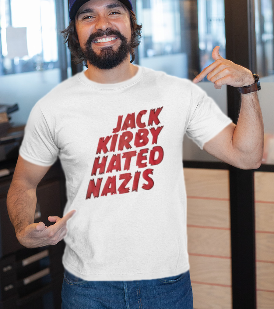 Jack Kirby Hated Nazis Limited Edition T-Shirt