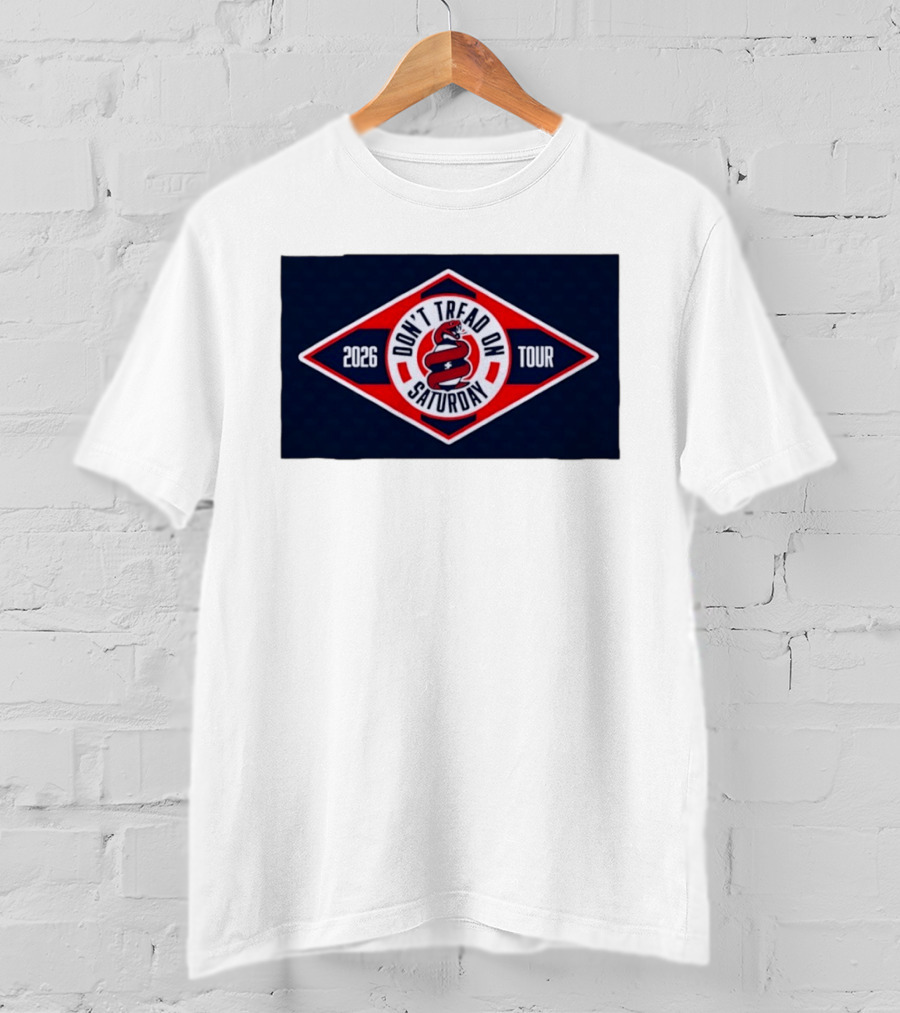 Don't Tread On Saturday 2026 Tour Snake Emblem College Football T-Shirt