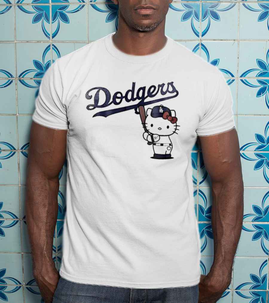 Dodgers Hello Kitty Baseball Collaboration 2026 T-Shirt