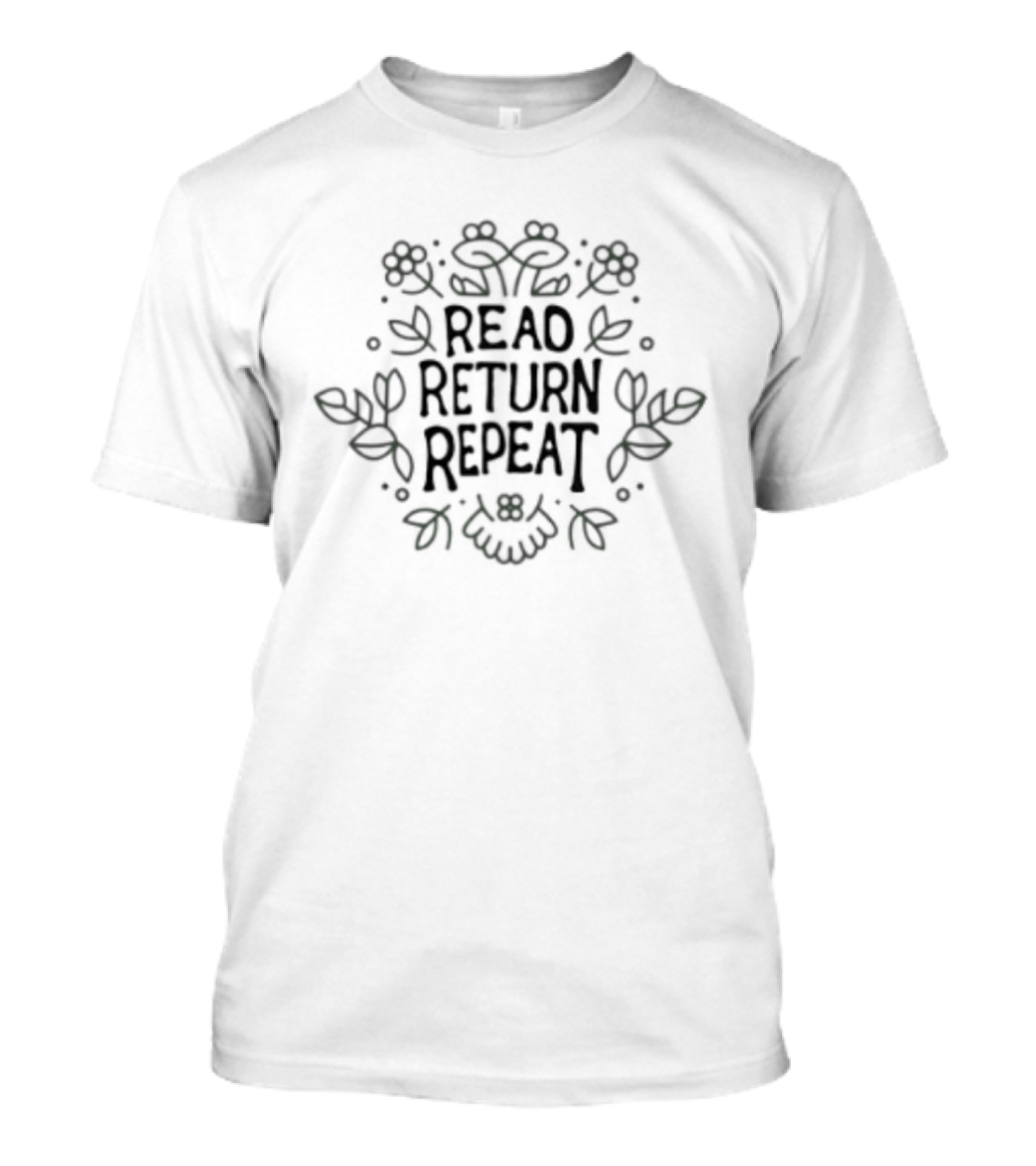 Marie Moreau Read Return Repeat Floral T-Shirt