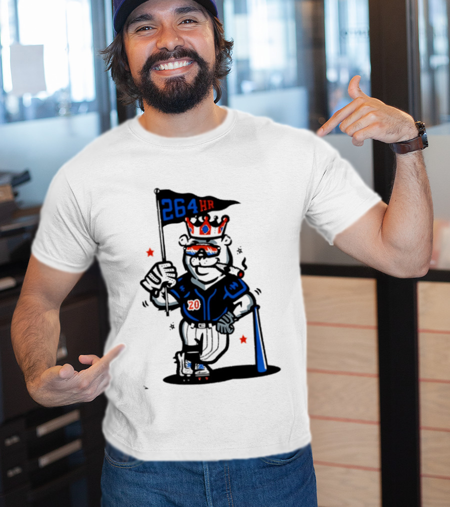 Polar Pete 264HR King Of Queens Ny Mets Christmas T-Shirt