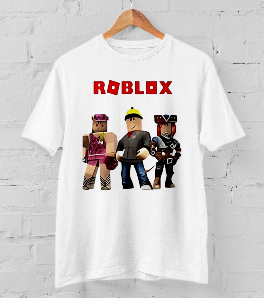 Roblox Cartoon Characters Game Adventure T-Shirt