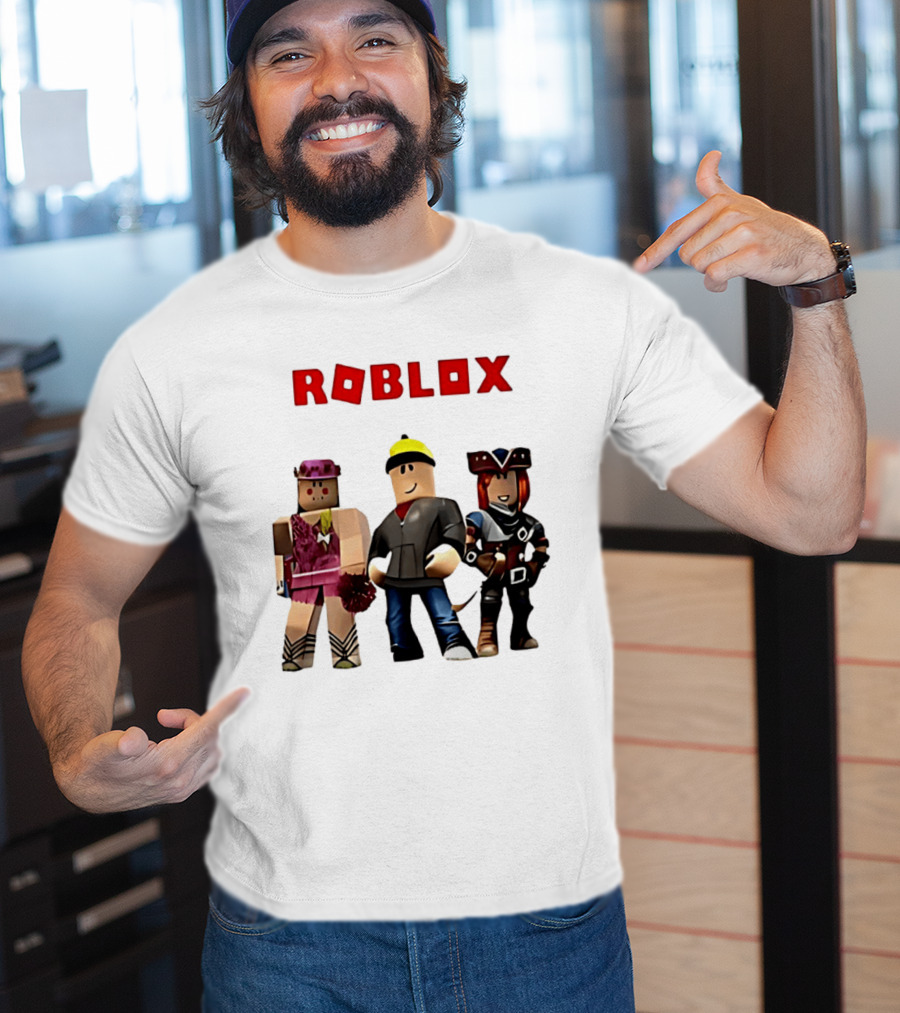 Roblox Cartoon Characters Game Adventure T-Shirt
