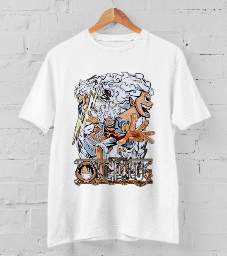 Monkey D Luffy Gear Five One Piece Anime Manga Adventure T-Shirt