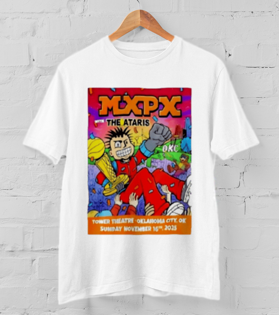 Mxpx With The Ataris Tower Theatre Oklahoma City November 16 2025 T-Shirt