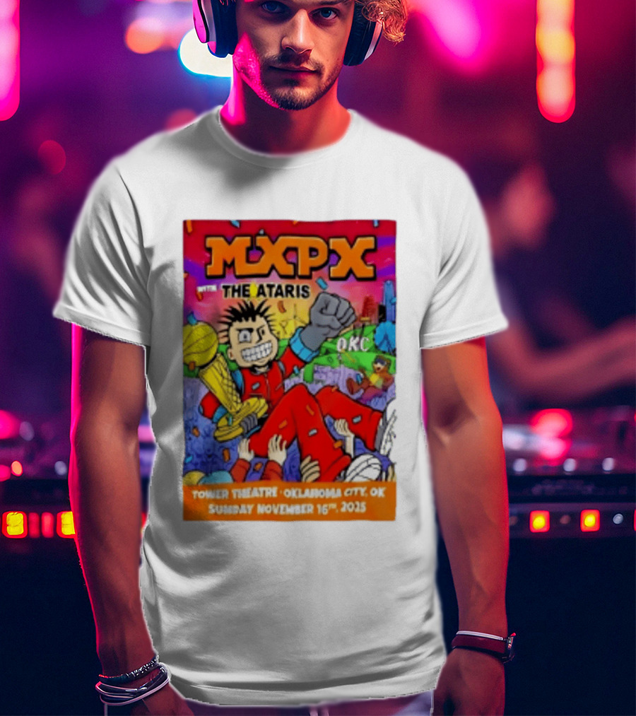 Mxpx With The Ataris Tower Theatre Oklahoma City November 16 2025 T-Shirt