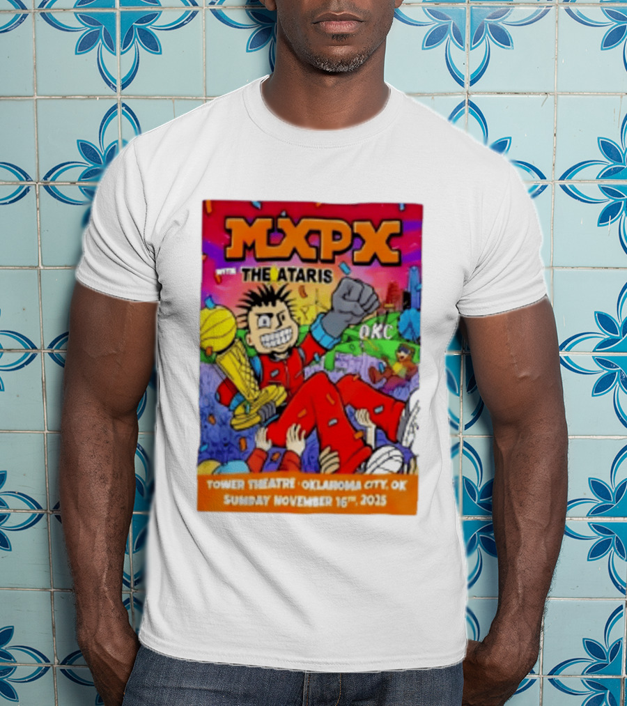 Mxpx With The Ataris Tower Theatre Oklahoma City November 16 2025 T-Shirt