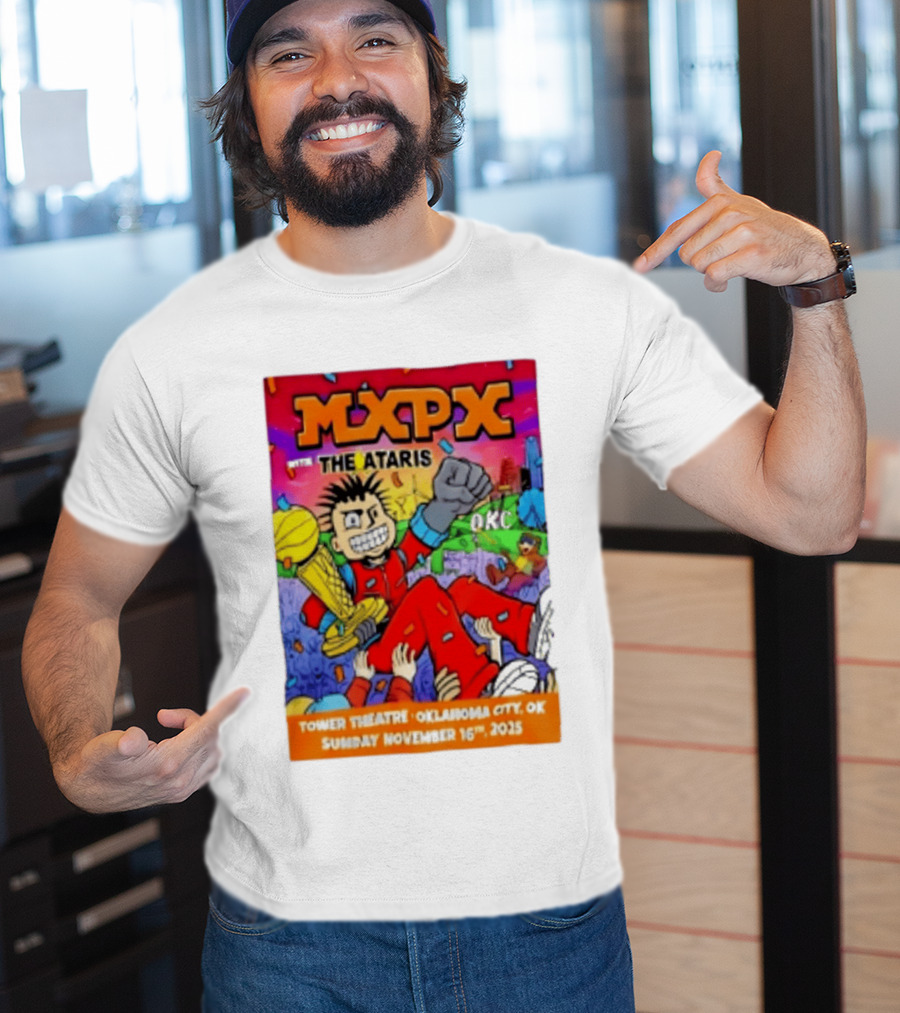 Mxpx With The Ataris Tower Theatre Oklahoma City November 16 2025 T-Shirt